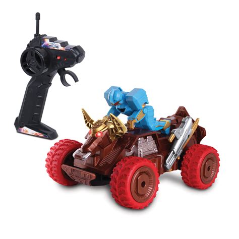 NKOK Power Rangers Ninja Steel Bull Rider Zord Remote Control Toy (RC) - Walmart.com - Walmart.com