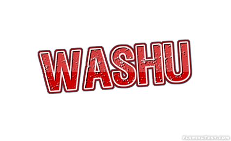 Washu Logo | Free Name Design Tool from Flaming Text