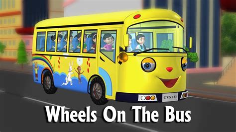 Wheel On The Bus - The Wheels On The Bus | Nursery Rhymes | Kids Rhymes ...