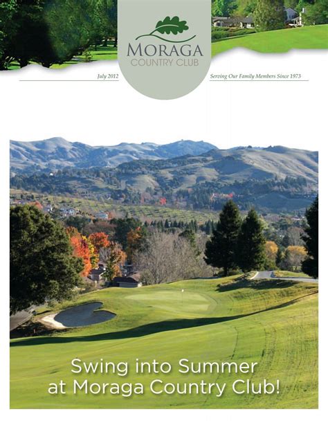 Swing into Summer at Moraga Country Club! - Golf Fusion