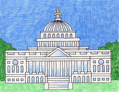 Congress Building Drawing at GetDrawings | Free download