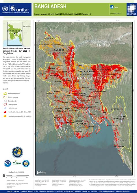 Flood in Bangladesh - Activations - International Disasters Charter