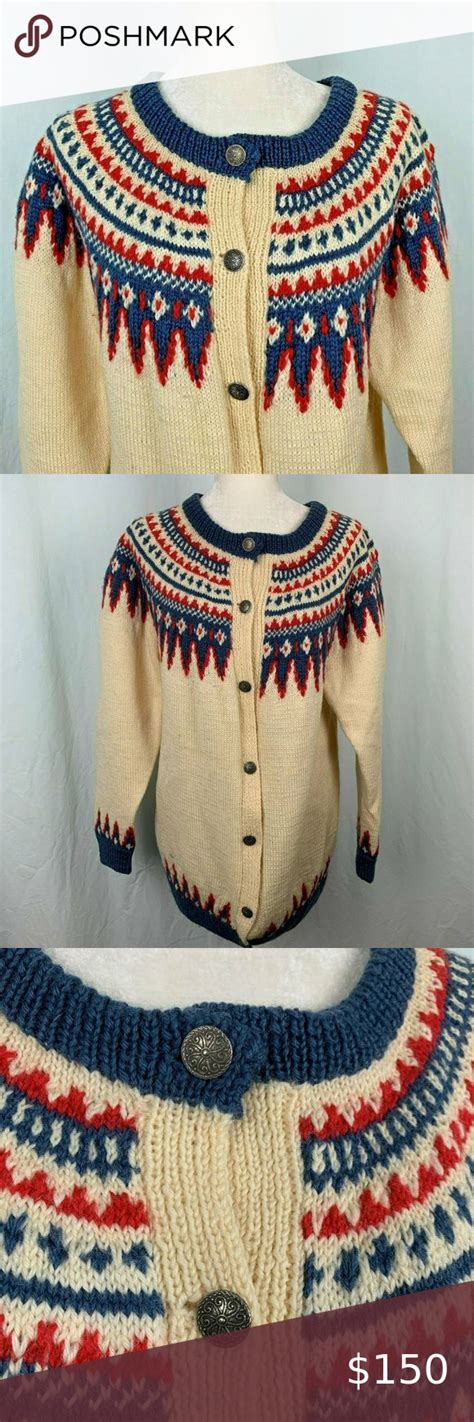 Vintage Dale of Norway Wool L Sweater Fair Isle