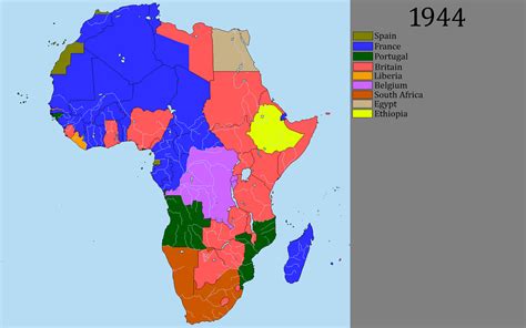 Africa after World War II by DinoSpain on DeviantArt