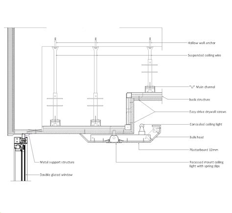 Suspended Ceiling Detail Cad