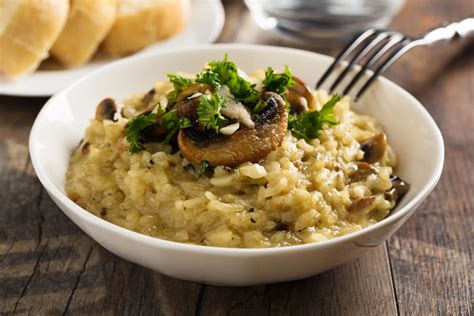 Ricetta Risotto Funghi e Stracchino - Il Club delle Ricette