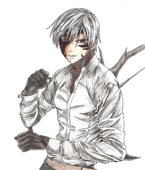 Tsukune Aono vampire/ghoul by screwston12 on DeviantArt