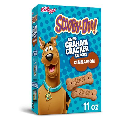 Buy Kellogg's SCOOBY-DOO! Baked Graham Cracker Snacks, Made with Whole ...