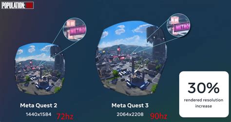 POPULATION ONE - Quest3 update - render resolution of 2064x2208, 90hz : r/OculusQuest