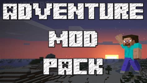 [MINECRAFT] Adventure Mod Pack - YouTube