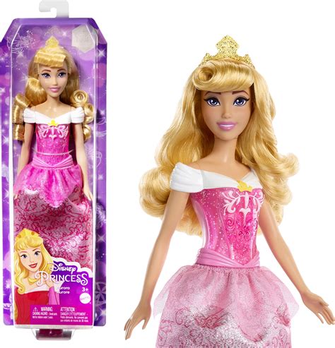 Disney Princess Aurora Fashion Doll with Blonde Hair, Purple Eyes & Tiara Accessory - Walmart.com