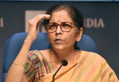 Finance Minister Nirmala Sitharaman Address Nation Photos: HD Images, Pictures, News Pics ...