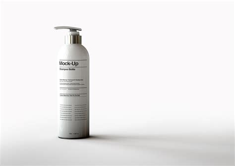 Shampoo Pump Bottle Mockup - Mockup World