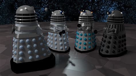 Classic Daleks by Fhaolan on DeviantArt