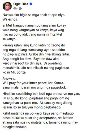 Jay Sonza Jailed, Ogie Diaz Expresses 'Awa' For His Family | PhilNews