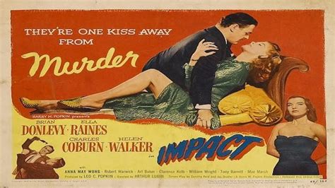 Impact(1949) | Film noir, Classic film noir, Movie posters