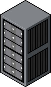 Server Rack Cabinet Clip Art at Clker.com - vector clip art online ...