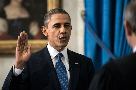 Swearing Age-Old Oath, Obama Steps Into Second Term | WBUR News