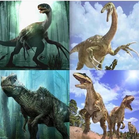 Jurassic world vs walking with dinosaurs: Therizinosaurus and ...