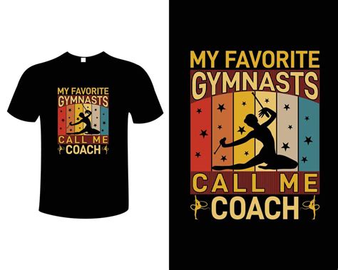 Gymnastics T-Shirt Design Vector Illustration Template 14710425 Vector Art at Vecteezy