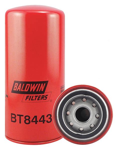 BALDWIN FILTERS Spin-On Oil/Hydraulic Filter, Length: 8 3/16 in, Outside Dia.: 3 23/32 in ...