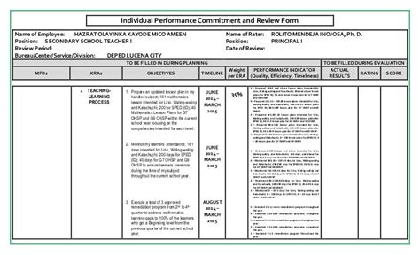 Sample IPCRF (Rpms hush final rechecked)