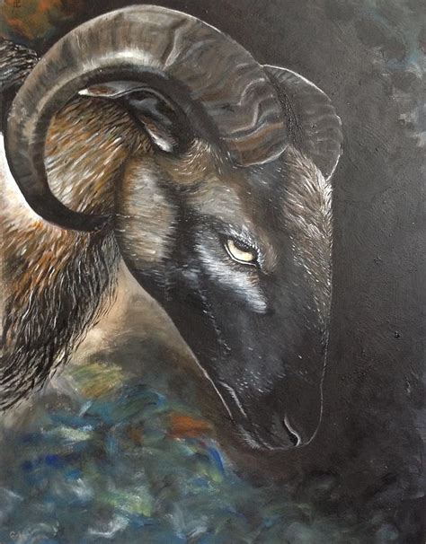 23+ Black Goat Art - RobertNavya