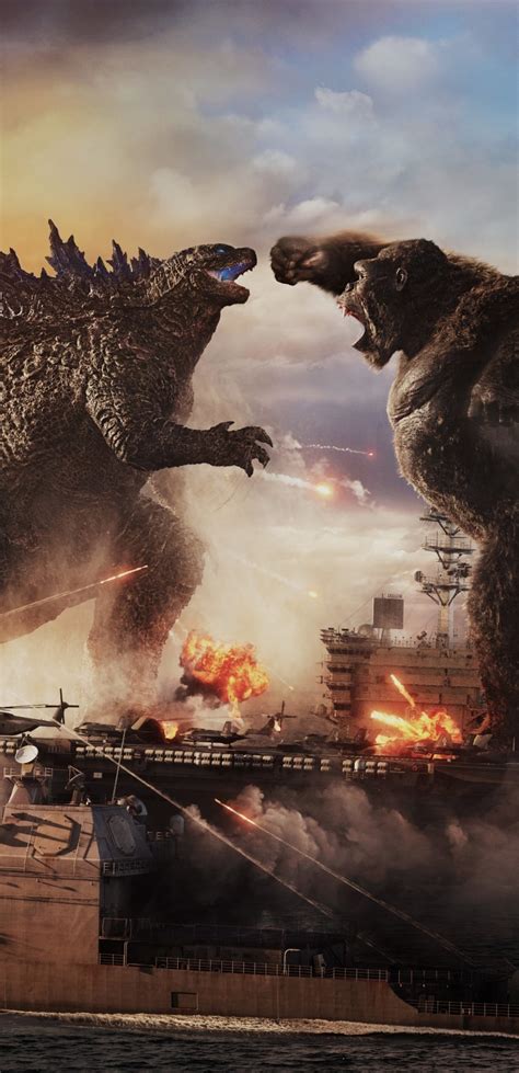 1080x2232 Resolution Godzilla vs King Kong 4K Fight 1080x2232 Resolution Wallpaper - Wallpapers Den