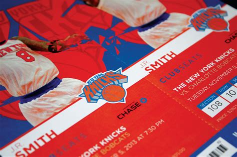 NY Knicks 2013-14 Season Tickets on Behance