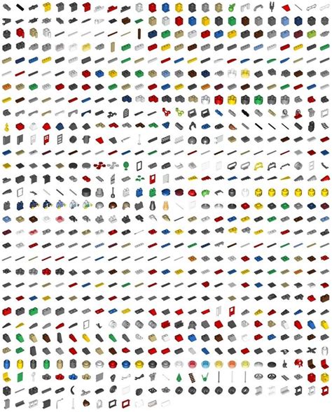 All the legos | Things Organized Neatly | Legos, Lego brick, Lego