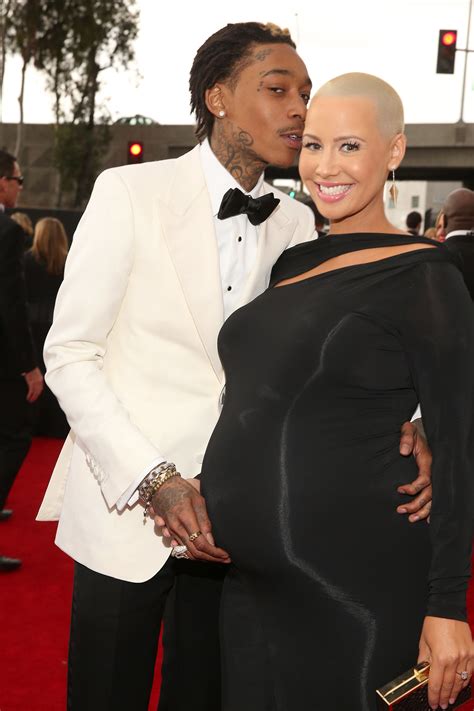 Wiz Khalifa and Amber Rose, 2013 | A Look Back at Love at the Grammys ...