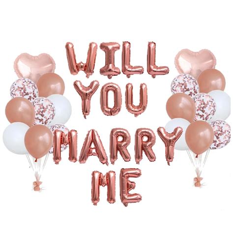 Will You Marry Me Balloons – F&W