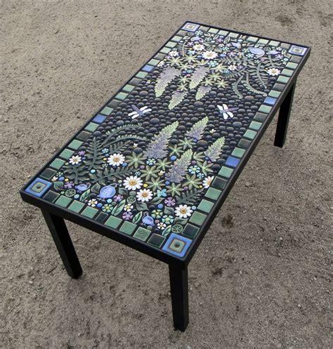 Nifty Homestead - Nifty Homestead | Mosaic coffee table, Mosaic table, Mosaic patio table