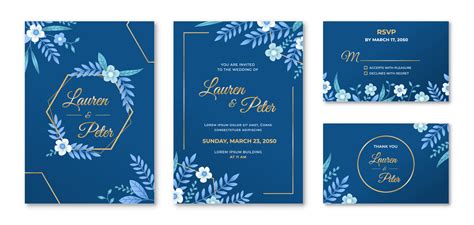 Modern Casual Wedding Invitation Template 16820643 Vector Art at Vecteezy