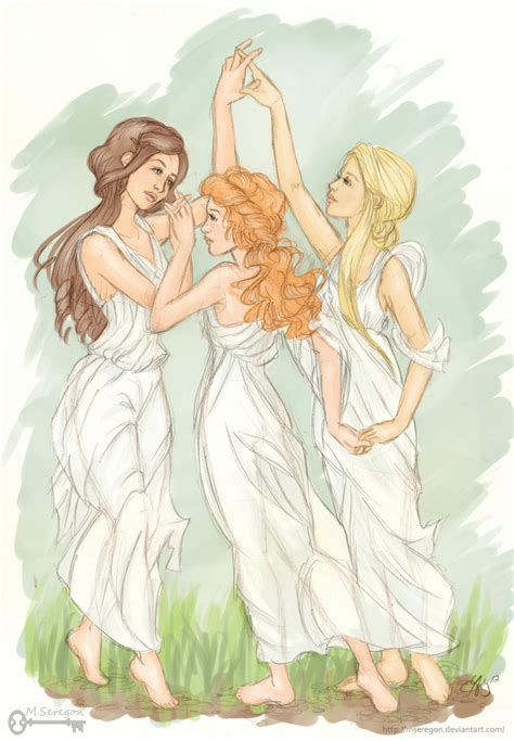 Shadowhunter Chronicles: The Three Graces (Color) by mseregon on DeviantArt