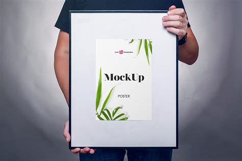 Download This Free PSD Poster Mockup for Presentation - Designhooks