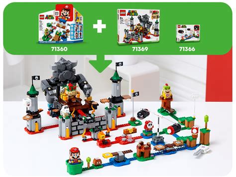 Set di Costruzioni 71369 Giocattolo LEGO- Super Mario Battaglia Finale ...