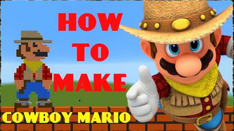 Super Mario Odyssey Cowboy Mario Costume 🔫🏇 - YouTube