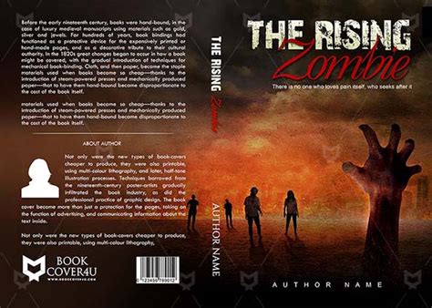 Horror Book cover Design - The Rising Zombie