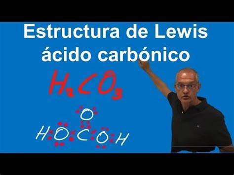 Estructura De Lewis Del ácido Carbónico