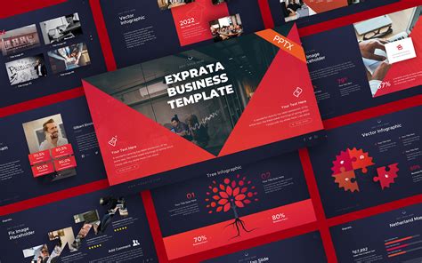 Exprata Business PowerPoint Template for $21