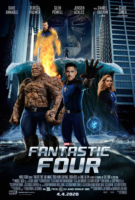 MCU Fantastic Four Movie Poster #2 by MarcellSalek-26 on DeviantArt