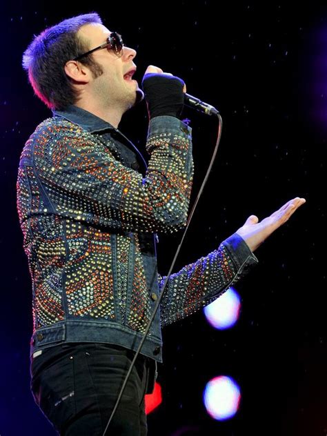 What's he wearing?: Tom Meighan of Kasabian at the V Festival in ...