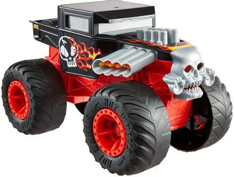 Hot Wheels Monster Trucks 1:24 Scale Vehicles, Collectible Die-Cast Toy ...