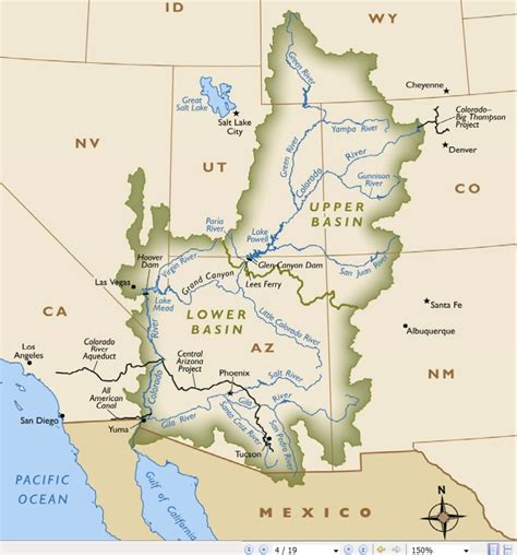 File:MAP- Colorado River Basin- UB-LB.jpg - Glen Canyon Dam AMP