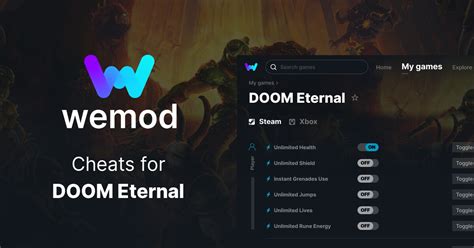 DOOM Eternal Cheats and Trainers for PC - WeMod