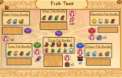 Stardew valley community center fish guide - dosaad