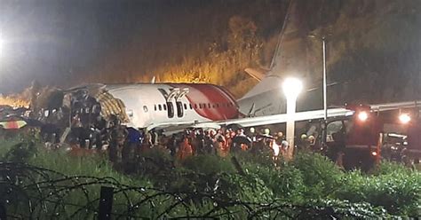 Air India Express plane skids off runway, killing at least 18 and ...