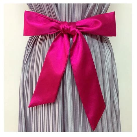 Aliexpress.com : Buy Brand Elegant Pink Fabric Belt For Women Silk ...