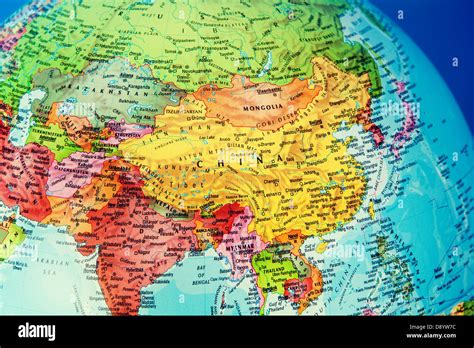 China map hi-res stock photography and images - Alamy